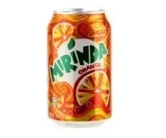 Gāzēts dzēriens MIRINDA Apelsīnu, bundžā, 0.33l (DEP)