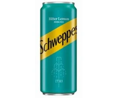 Gāzēts dzēriens SCHWEPPES Bitter Lemon, bundžā, 0.33l (DEP)