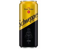 Gāzēts dzēriens SCHWEPPES Tonikas Vanduo, bundžā, 0.33l (DEP)