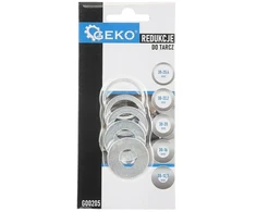Geko Redukcijos komplektas Zāģripām 30mm, 25.4mm, 22.2mm, 20mm, 16mm, 12.7mm