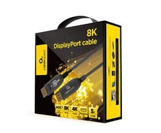 Gembird Cablexpert | Aktyvus optinis (AOC) 8K DisplayPort kabelis AOC Premium serija, 5 m | CC-DP8K-AOC-5M