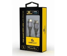 GEMBIRD CCBP-HDMI-10M didelės spartos HDMI kabelis su Ethernet Premium serijos 10m