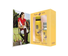 Dovanų rinkinys „Beverly Hills Polo Club“: 1982 m. – „Sport 8“ kvepalai moterims, 50 ml + 1982 m. – „Sport 8“ rutulinis antiperspirantas dezodorantas vyrams, 50 ml