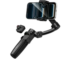 Gimbal with 3-axis stabilization and remote control Hoco K91 juodas