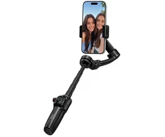Gimbal with 3-axis stabilization and remote control Hoco K91 juodas