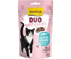 Gimborn Gimcat Minkšti skanėstai su lašiša ir upėtakiu 50 gr