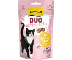 Gimborn Gimcat Minkšti skanėstai su vištiena ir kepenėlėm 50 gr