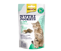 Gimborn GimCat Nutri Pockets su katžolėmis ir multivitaminais 60 g