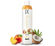 GK hair Global Keratin Geriausias Kokosų Plaukų Kreminis Švelninimo Priemonė, 300 ml