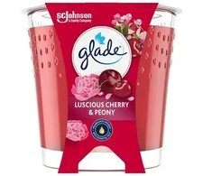 Glade Luscious Cherry &amp; Peony kvapioji žvakė 204 g