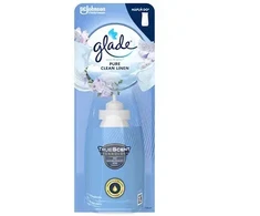 Glade Sense &amp; Purškiklis Pure Clean Linen air freshener refill 18 ml