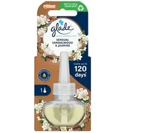 Glade elektrinio oro gaiviklio papildymas Sensual Sandalwood &amp; Jasmine 20 ml