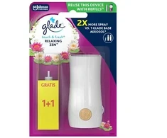 „Glade Touch &amp; Fresh“ oro gaiviklis + „Relaxing Zen“ papildymas 2 x 10 ml
