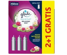 Glade Touch &amp; Fresh Relaxing Zen 2+1 air freshener refill set
