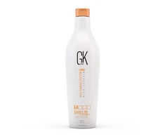 GK hair Global Keratin Shield Additive plaukų šampūnas ir kondicionierius 2 viename atkuriamasis ir stiprinamasis, 650 ml
