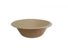 Gogreen kompostuojami cukranendrių dubenėliai Go Žalias 360ml 10vnt/0,08kg