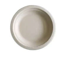 Gogreen Compostable sugar cane plates Go Žalias Ø15cm 10pcs/0,07kg