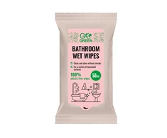 Swirl® Gogreen Drėgnos servetėlės ​​vonios kambariui 50 vnt.