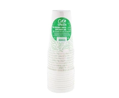 Leifheit Gogreen Ekologiški kavos puodeliai su dangteliais Go Žalias 320ml 10 vnt.| 0,12kg