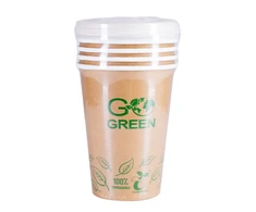 Leifheit Gogreen Kompostuojami maisto indai su dangteliais Go Žalias, 940 ml, 5 vnt., 0,131 kg