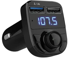 GoodBuy FM Car Transmitter USB/SD Juodas
