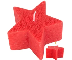 GoodBuy Christmas candle Raudona Star medžio 1 pcs | 5h