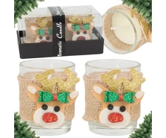 GoodBuy Christmas candles Deer 2 pcs | 10h