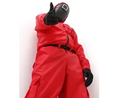 GoodBuy Costume from the movie series Squid Game red M size