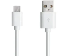 Goodbuy mikro USB laidas 1m baltas