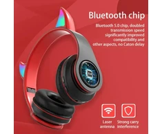 Ausinės Goodbuy Devil belaidės headsets skirta kids | bluetooth 5.0 | baltas