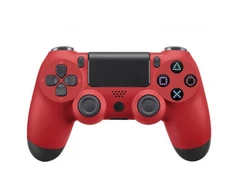 Goodbuy "Doubleshock" bluetooth vairasvirtė PS4 (PRO | SLIM) | iOS | Android | PC | Smart TV raudona