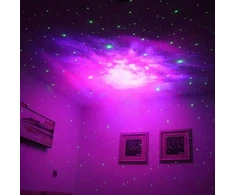 Goodbuy home lamp astronaut playing guitar with remote | timer | 8 modes juodas