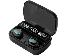 Goodbuy M10 belaidės ausinės juodos spalvos (LED ekranas)