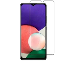 Goodbuy OG tempered glass full coveraged with frame for phone Samsung Galaxy A22 4G | M22 | A32 4G juodas
