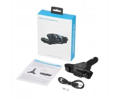 Goodbuy UFO auto fm raidītājs 2.1A usb flash sd bluetooth 5.0 juodas