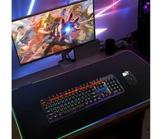 Goodbuy XXL Pelės kilimėlis žaidimams RGB | 800 x 300 | 7 modes
