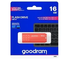 „GoodRam“ atminties kortelė 128 GB UME3 USB 3.0 oranžinė