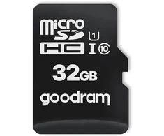 GOODRAM Memory MicroSD Card All in one - 32GB su adapteriu UHS I CLASS 10 100MB/s + reader
