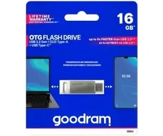 Goodram ODA3 USB 3.2 16GB Sidabrinis