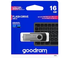 Goodram pendrive 16GB USB 3.0 Twister juoda