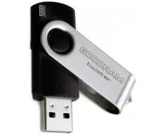 Goodram pendrive 32GB USB 2.0 Twister juoda