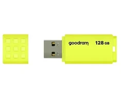 GOODRAM UME2 Pendrive - 128GB USB 2.0 Geltonas