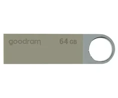 GOODRAM UUN2 Pendrive - 64GB USB 2.0 Sidabrinis