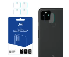 3MK LANKSČIAUS STIKLO LENŠYS GOOGLE PIXEL 4A HIBRIDINIS STIKLAS, skirtas 4 PC KAMERAI