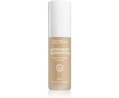 „Gosh Hydramatt Matte“ skystas makiažo pagrindas „006N Medium Light SPF 15“, 30 ml