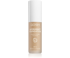 Gosh Hydramatt Matte Liquid Foundation 006N Medium Light SPF 15, 30 ml