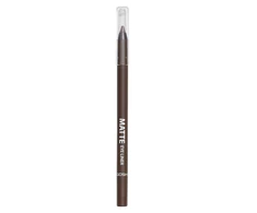 „Gosh Matte Eye Liner Vegan“ akių kontūro pieštukas, matinis skystis, akių apvadas 014 Chocolate Brown 1.2 g