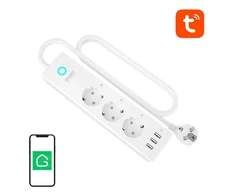 Gosund P1 3x Schuko elektros lizdai 3x USB 3680W TUYA, Smart Life, Gosund