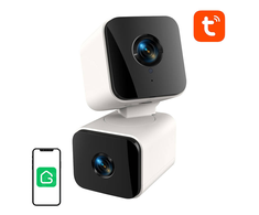 Gosund PC12 išmanioji dviguba WiFi kamera (1920 x 2160 H.265, Tuya)