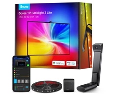 Govee H6097 TV Backlight 3 Lite | pašvietimas dla TV 40-50 cali, RGBICW, Wi-Fi+Bluetooth